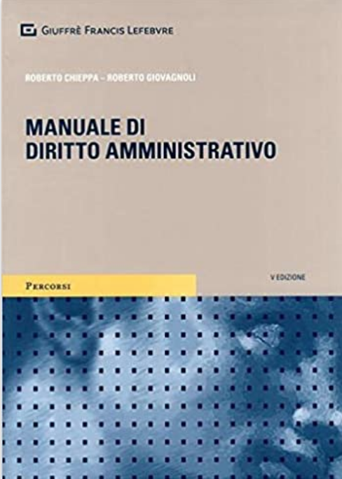 Manuale di diritto amministrativo di Roberto Chieppa
