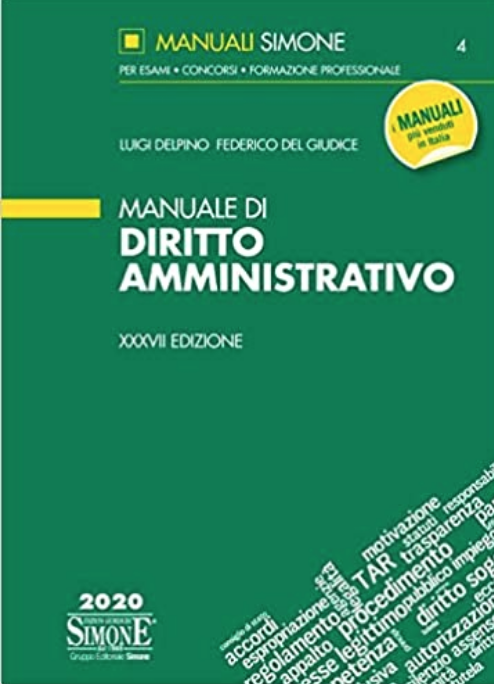 Manuale di amministrativo. di Luigi Delpino e Federico Del Giudice